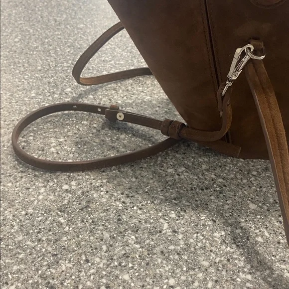 ZARA brown purse with adjustable detachable shoulder strap - Picture 2 of 7